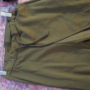 Army green leggin pants